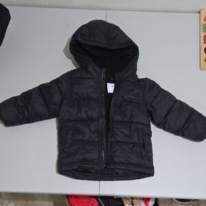 ❤️2/$15⚡️❄️Black Hooded Puffer Jacket